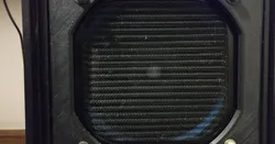 Computer case fan adapter - 3x 5.25" bays - 120 mm fan