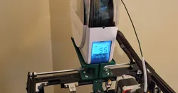 Ender 5 Filament Dehydrator Mount