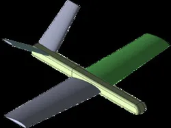 Fighter UAV Design With NACA 4412 and NACA 0012