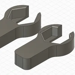 Fișiere pentru imprimante 3D | Fișier 3MF | 1/2 flexible water supply keys