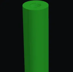 gratuită de Other STL Descărcare - pcc tube with 3/4 x 16 - Carlos Cook