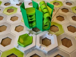 Gravitrax - Storage for special green hexagons / insets