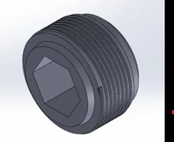 Hex Bolt with Thread