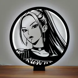 💡✨ Mira K-POP Warrior Ring Lamp - Printable Design.