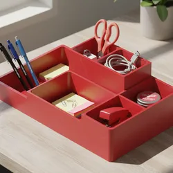 Multi-Slot Desk Organizer – 5 Levels