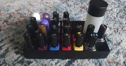 Nailpolish tray for nail polish