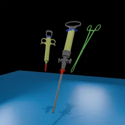 Professional Medical Aspiration Kit Assets 🩺 (3D Printable)