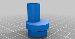 PTFE tube bowden connector to hotend (for heavy duty)