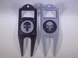 PUNISHER Golf Ball Marker