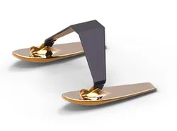 RC Airplane Snow Skis, 3D printed