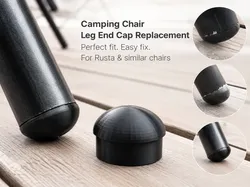 Remplazo de tapa de extremo de pata de silla de camping Rusta - Modelo de impresión 3D gratuito