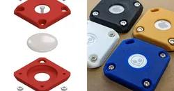 Rugged AirTag Key Ring Case