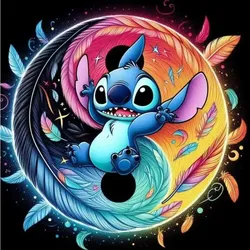 Sculptures & Artworks STL Descărcare - Yin Yang Stitch - Supermomma_04