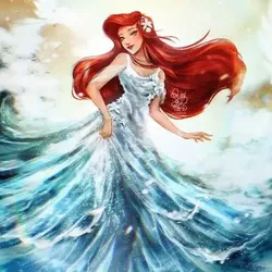 Sculptures & Artworks STL indir - Ariel of the Sea - Supermomma_04