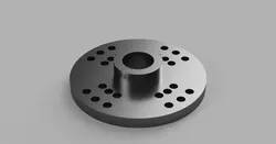 Servo arm horn round