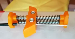 Simple controls for two Bowden cables