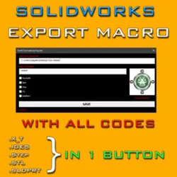 SOLIDWORKS EXPORT MACRO
