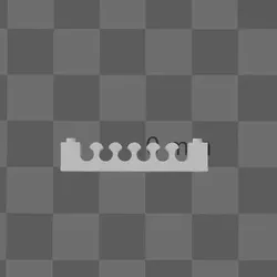 stackable fibre clip