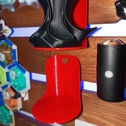 Tools & Spare Parts STL indir - wall hook / Wand Halter - Brainbits3D