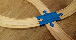 Train Track Cross