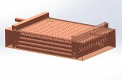 Wavy tube within wavy tube HX/Recuperator ver2