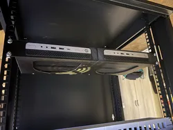 1U rackmount for HP Elitedesk G3 mini and newer
