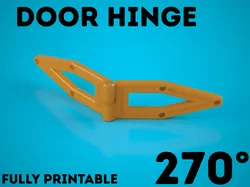 270 degree door hinge