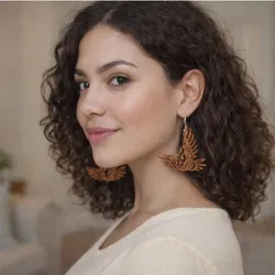 3D printer bestanden | 3MF | Flying owl earrings