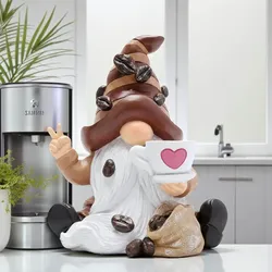 3D printer bestanden | 3MF | Gnome Coffee Lover - Collectible Figurine