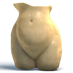 Abstract Female Body Sculpture for Home Decor