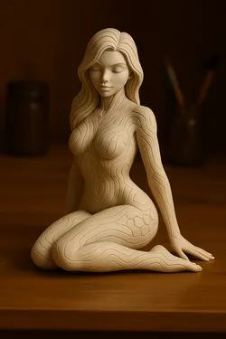 Abstract Female Statue