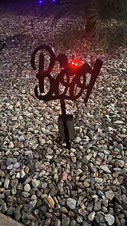 BOO! Halloween Yard Sign (Updated)