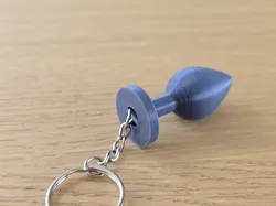 Butt Plug Anal Key Chain Schlüsselanhänger Fun