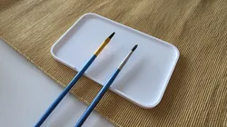 Compact Palette & Brush Holder