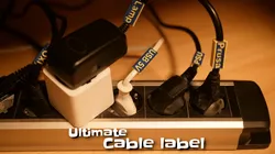 Configurable cable label