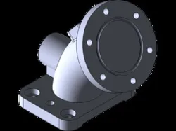 Elbow flange