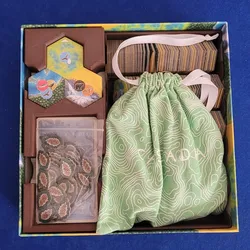 Fișiere pentru imprimante 3D | Fișier 3MF | Cascadia board game organizer (with Landmarks expansion)