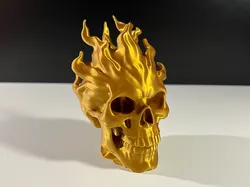 Flame Skull