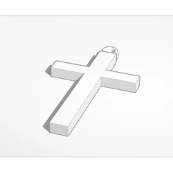 Free Digital Art STL Download - Cross Keychainby user5055025874