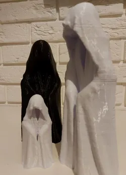 Ghost Monk Dementor style Sculpture