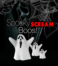 Ghosts - Spooky Boos! Scream!!
