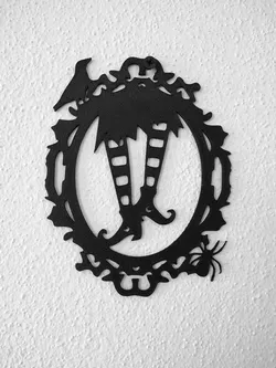 Halloween frame VI. wall art