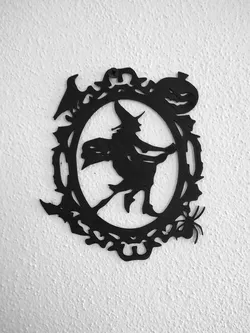 Halloween frame VII. wall art