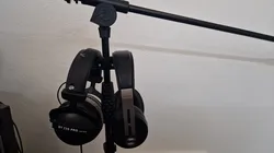 Headphone Holder for Mic Stand