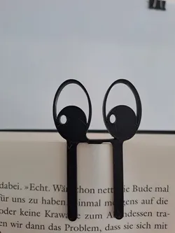 lustiges Lesezeichen (Augen)