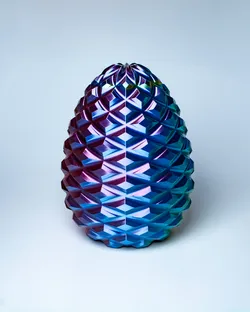 Pinecone Egg - Snap closed