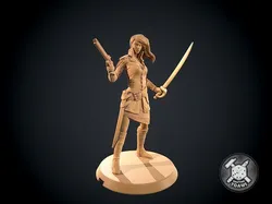 Soldier female - Robinson Crusoe