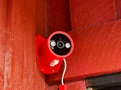 Tapo C120 outdoor camera wall corner mount