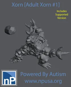 adult xorn Free 3D Print Model in Game Accessories 378395