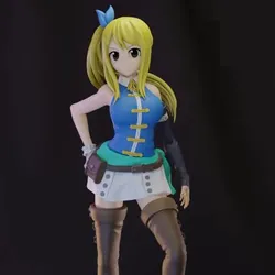 Characters & Creatures STL Descărcare - Lucy Heartfilia fairy tail - Christopher & Anais MÉNECIER